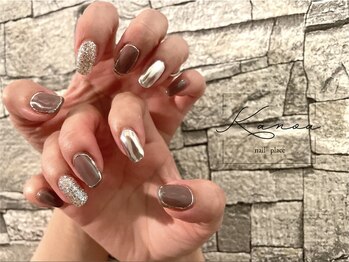 カノアネイルプレイス(KANOA nail place)/カジュアルミラーネイル