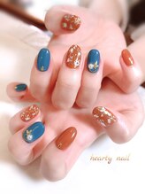 ハーティーネイル hearty nail 溝の口店/定額デザイン￥12000