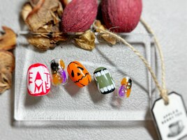 ハッピーハロウィンネイル☆