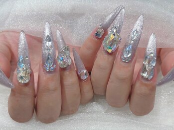 エムサロン 伊勢崎(emusalon)/キラキラネイル