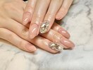 うめつくし☆キラキラネイル