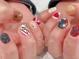 クリスマスネイル