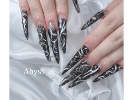 《スカルプ》ロングネイル