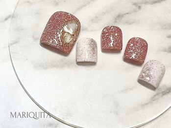 ネイルサロン マリキータ(MARIQUITA)/フラッシュ/フットネイル/秋