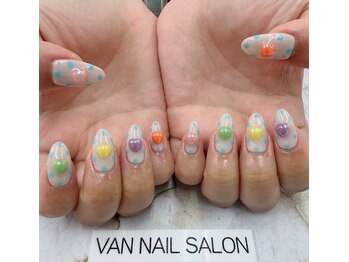 ヴァンネイル 海老名店(Van Nail)/お客様 つけ放題デザイン