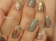 サロン ブルーミー 大井町店(Salon Bloomie)/グレージュ系ニュアンスネイル
