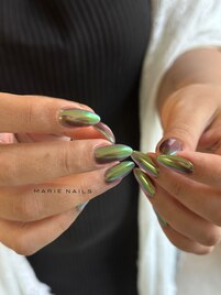 ☆ミラーネイル￥7700　1030b