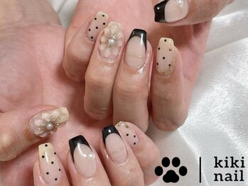 ぷっくりフラワー/ドット