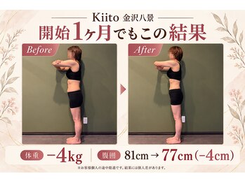 キート美容鍼灸 整体院(Kiito美容鍼灸 整体院)の写真/「万年ダイエッター」は今年の夏で卒業！リバウンドしない体を作る3ヶ月プログラム