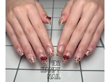 182カンピーネイル(182Kanpynail)の雰囲気（レオパードネイル♪）