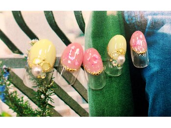 クリスタルネイル ボンベルタ橘店(CRYSTAL NAIL)/夏ネイル