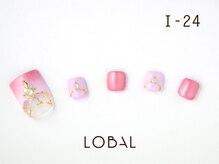 ロバル ネイルアンドまつげ(LOBAL)/フットネイルI‐24