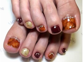～べっ甲Footネイル～