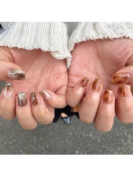 アリュール アンド エテルノ 小山店(Allure & ETERNO)/ブラウン×ブラウン