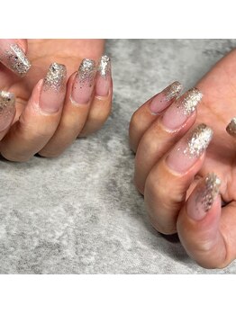 ラメグラデーション