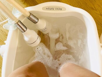 ヨサパーク ワッカ 南福岡店(YOSAPARK wakka)/水素＆マイクロバブルの足湯☆