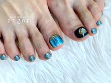 アンガット(angot.)/シェルニュアンスフットネイル