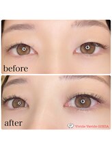 ビビデバビデ(Vivide Vavide)/マツエクでぱっちりお目元！