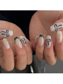 リボンネイル☆