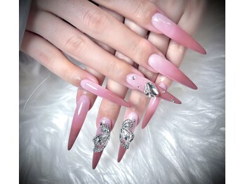 スカルプロングネイル