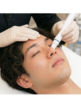 ウィンサムテン 新宿店(Winsome)の写真/垢抜けたいメンズへ☆デキる男は肌から違う◇毛穴洗浄で黒ずみ除去して清潔感UP！ニキビケアにもおすすめ！