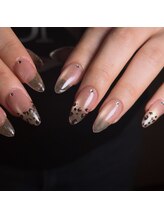 ネイルサロン キリカ(Nailsalon Kilika)/ロングネイル/レオパード