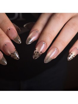 ネイルサロン キリカ(Nailsalon Kilika)/ロングネイル/レオパード
