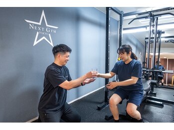【ダイエット/痩身】パーソナルトレーニングジムNEXT GYM TOKYO駒込・巣鴨店/パーソナルトレーニング風景