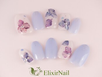 エリクサーネイル 神田(Elixir Nail)/定額シンプル/クーポン使用
