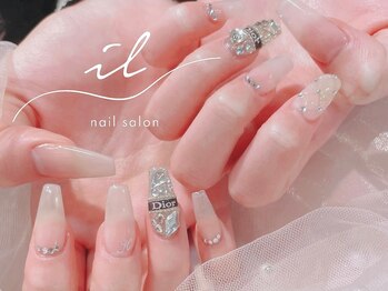 ワンホン×キルティングネイル