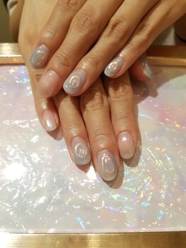 アルナイル(Alnair)/ショートネイル　立体アート