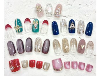 ネイルサロン きらら 平塚店の写真/★湘南No.1の種類豊富なサロンはココ★イベントネイルや普段使いネイル、全てに対応したデザインが豊富◎