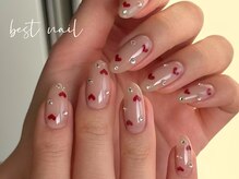 ベストネイル 池袋東口店(Best Nail)/ハート＆ストーン