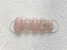 ペルルネイル(perle nail)/ピンクツイード