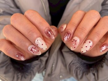 フリープ タクタ(freep tacta)/手描きリボン/ハートホロ