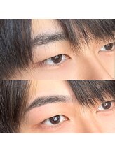 眉毛HOUSE 渋谷店【メンズ/眉毛サロン/眉毛ワックス/アイブロウ/眉毛】/お客様の施術例(渋谷/神泉/松濤)