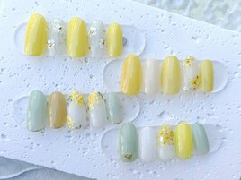 春デザイン　バターイエロー