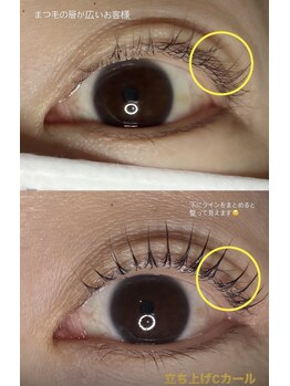 エーラッシュ(A-Lash)/生え幅が広いお客様デザイン
