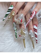 クロスネイル 渋谷店(CROSS nail)/クリスマスネイル