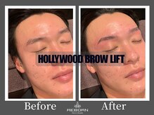 メンズスタジオ リボーン(REBORN)/ハリウッドブロウ/眉毛脱毛/松山