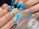 夏ネイル/マーメイドネイル