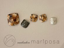 マリポッサ(mariposa)/秋フットネイル