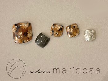 マリポッサ(mariposa)/秋フットネイル