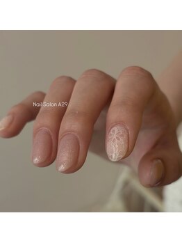 エーニジュウキュウ(A29)の写真/“ホットペッパー予約限定”でご新規様付け替えオフ代無料！さらにパラジェル変更やフィルイン施術も◎