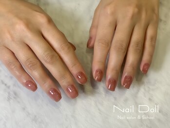 ネイルドール(Nail Doll)/ムラ塗りワンカラー