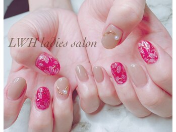 LWH/トレンド定額春ネイル