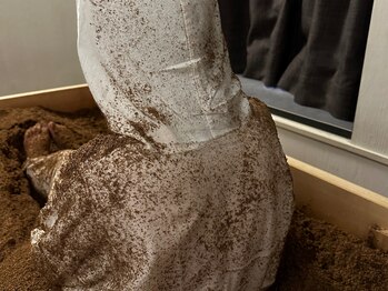 木温ノ輪/背中も汗だくです♪