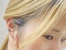 【旬顔×垢抜け感UP！】耳つぼジュエリー×束感韓国風まつ毛パーマ ¥8500