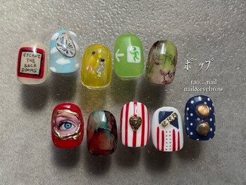 タオドットネイル(TAO...nail)/【Mayuko produce】ポップ
