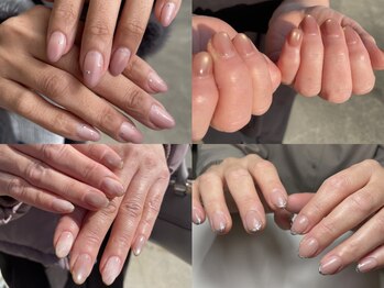 AIRY.の写真/派手なネイルができない方にオススメ☆自爪負担を最小限に抑えるフィルイン対応！モチの良さにも自信あり◎